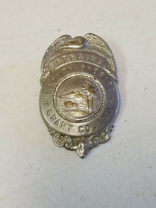 Special Deputy Sheriff Grant Co.  Indiana Badge