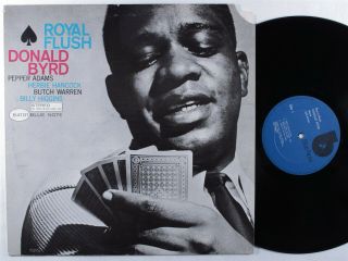 Donald Byrd Royal Flush Blue Note Lp Vg,  /vg,  Stereo Ua
