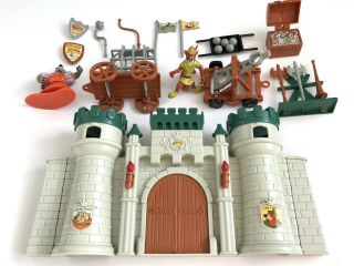 Disney Store Heroes Robin Hood Castle Figure Playset 2000s Loose Complete