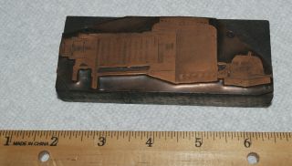 1890s/1900s Magic Lantern BIUNIAL side by side projector COPPER printing block 2