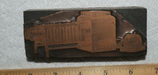 1890s/1900s Magic Lantern BIUNIAL side by side projector COPPER printing block 3