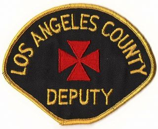 Vintage Los Angeles County California Deputy Sheriff Ca Police Patch