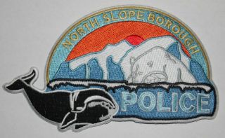 North Slope Borough Police Patch,  Alaska