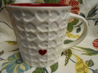 Starbucks 2007 Heart Large Mug Valentine 