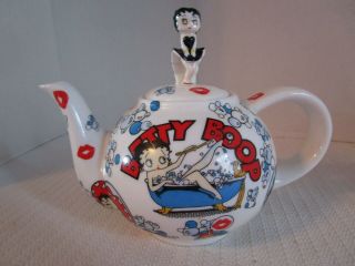 Betty Boop Graphic Teapot " The Many Faces Of Betty Boop " By Cardew Design 2003