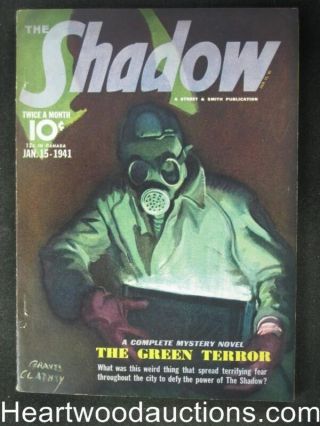 The Shadow Jan 15,  1941 The Green Terror -