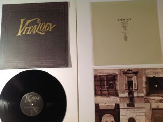 Lp Vitalogy By Pearl Jam First Pressing Dec - 1994 Epic Grunge Vinyl