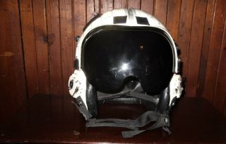 Gentex US Air Force Vietnam Era Flying Helmet & Visor USAF Pilot 2