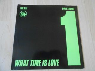 The Klf ‎ What Time Is Love? (pure Trance 1) 1988 12” Klf Communications