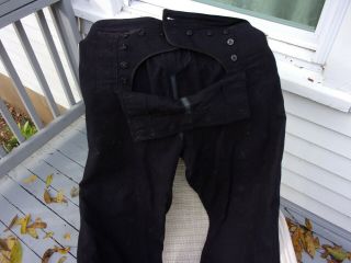 Us Navy Sailor Wool Uniform Pants 13 Button Cracker Jack Pants (size 35r)