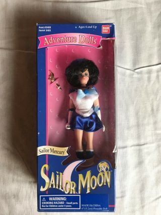 Ban Dai Sailor Moon Adventure Doll - Sailor Mercury