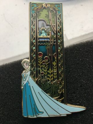 Disney Pin Dsf 100 Authentic Elsa Frozen Stained Glass Window Le 400 Awesome