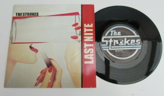 Rare Unplayed 2002 The Strokes Last Nite Night 7 Inch Single Vinyl