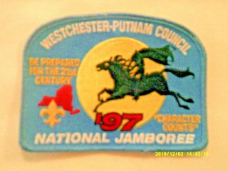 Bsa 1997 National Jamboree Westchester - Putnam Council (ny) Jsp Csp