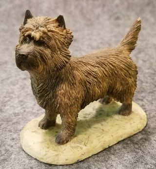 Vintage Border Fine Arts Yorkshire Terrier Figurine - Signed " Ayers "
