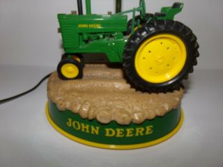 John Deere Lamp with Matching Shade ' B ' Tractor Put - Put Parts or Repairs 3