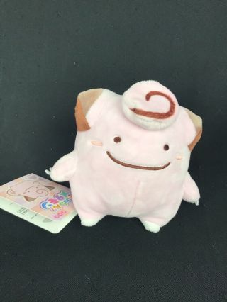 Pokemon Center Ditto Clefairy Poke Stuff/plush Doll Toy From Japan Nwt
