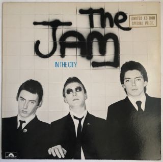 The Jam In The City Lp Polydor Uk 1977 A1/b2 Allen Cut Ex,