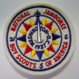 Vintage Boy Scouts Of America National Jamboree 1937 Patch