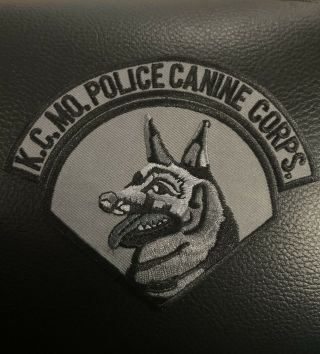 Missouri State Kansas City Kcmo Police Canine K9 Corps Patch