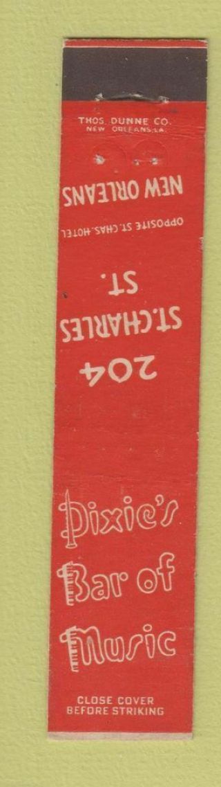 Matchbook Cover - Dixie 
