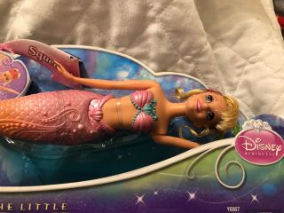 Disney The Little Mermaid Splashing Andrina Doll Ariel Sister Rare Mattel 2012 3