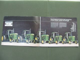 1980 John Deere Tractor Sales Brochure Tractors 90 to 180 hp 4040 4240 4440 4640 3