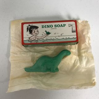 Vintage Sinclair Oil Gasoline Co Dino Soap Castile Promotional Item