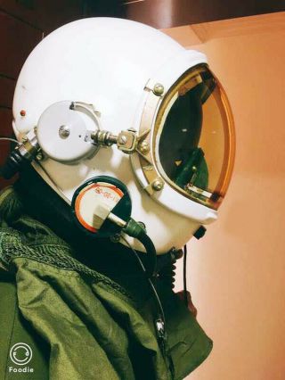 Spacesuit Flight Helmet High Altitude Astronaut Space Pilots Flight Suit - Xxl