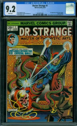 Doctor Strange 1 Cgc 9.  2 - White Pages