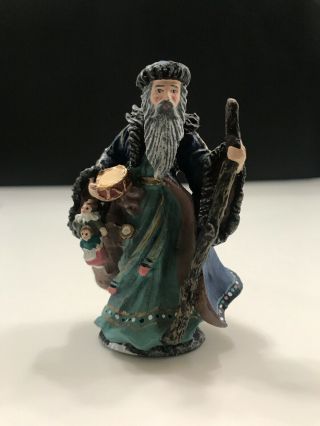 Duncan Royale Christmas Figurine Mongolian 86 History Of Santa 2nd/500 Miniature