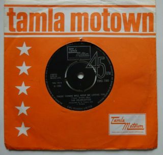 The Velvelettes These Things Will Keep Me Loving You - Tmg 780 Motown 1966 7 "