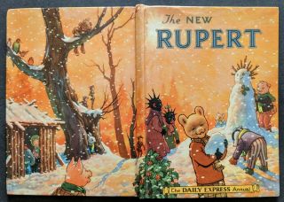 Rupert Annual 1954.  Not Inscribed Or Price - Clipped.  A Book