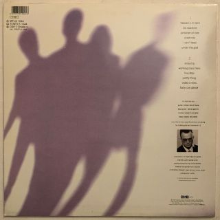 TIN MACHINE SELF TITLED LP DAVID BOWIE EMI UK 1989 EX 2