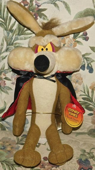 Looney Tunes Wile E Coyote Russell Stover 13 " Plush Stuffed Roadrunner Toy