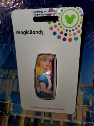 Disney Parks Alice In Wonderland Pink Cheshire Cat Magic Band 2 Linkable