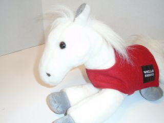 Wells Fargo 2011 Snowflake Legendary Pony Plush Horse White Stuffed 16”