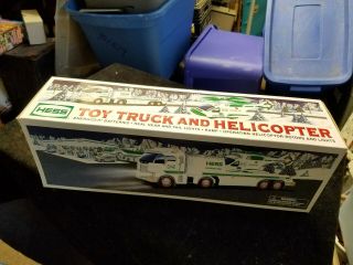 2006 Hess Toy Truck And Helicopter Nib