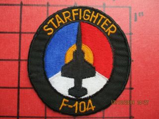 Air Force Squadron Patch Netherlands Klu F - 104 Starfighter,  French Made
