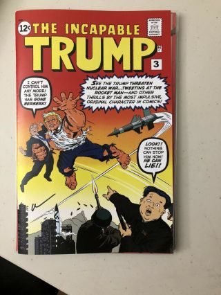 The Incapable Trump 3 Nycc 2019 Exclusive Signed Limited To 200