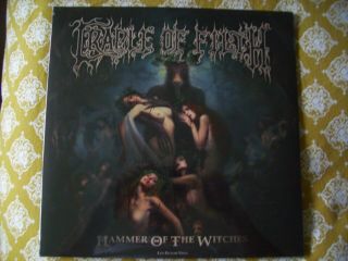 Cradle Of Filth Hammer Of The Witches Ltd Double Picture Disc New&sealed