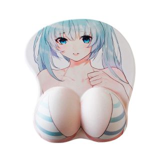 Hot Anime Hatsune Miku/kagamine 3d Mouse Pad Mat Wrist Rest Cosplay