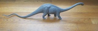 British Museum Natural History Hard Plastic Diplodocus Dinosaur Toy Figure 1974