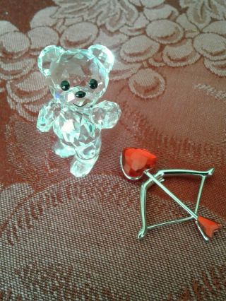Swarovski Crystal Kris Bear Cupid,  5136438 - Bow And Arrow Detached