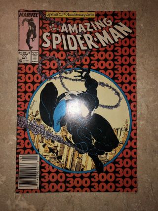 The Spider - Man 300 (1988,  Marvel) Rough ? Please Read