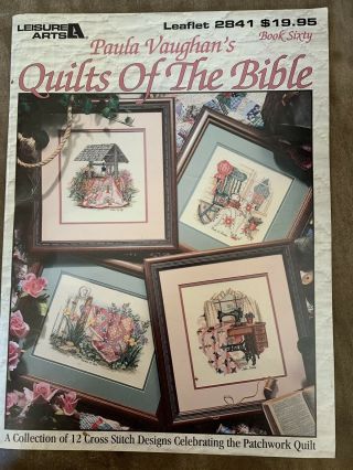 Paula Vaughn Quotes Of The Bible Cross Stitch Book -