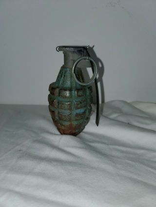 Vintage Pineapple Style Practice Hand Grenade Dummy