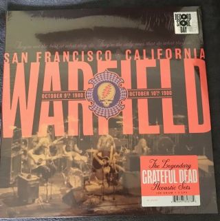 The Grateful Dead Warfield Acoustic Record Store Day 2019 2 X Vinyl &