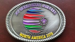 2019 24th Scout World Jamboree - Participant Belt Buckle