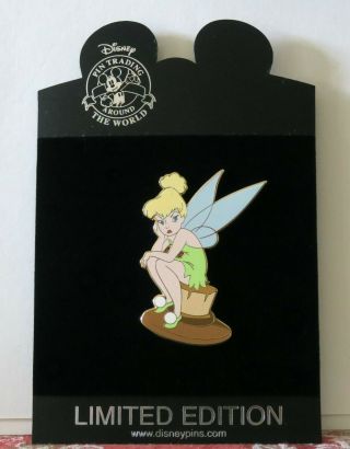 DISNEY JEALOUS ANGRY TINKERBELL Peter Pan LE 125 PIN On Card 2